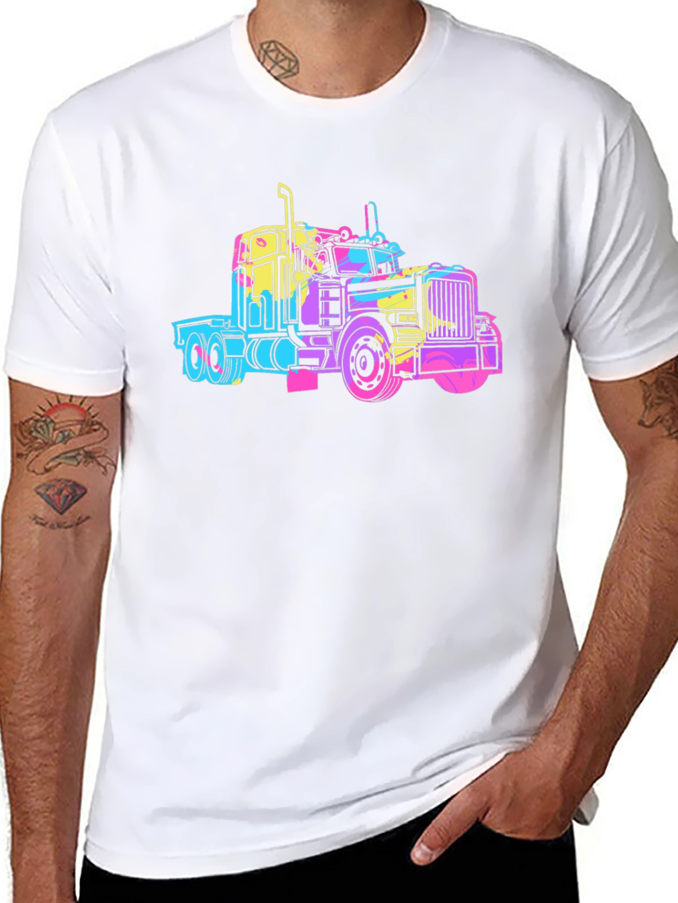 Truck Graphic Tee - Black