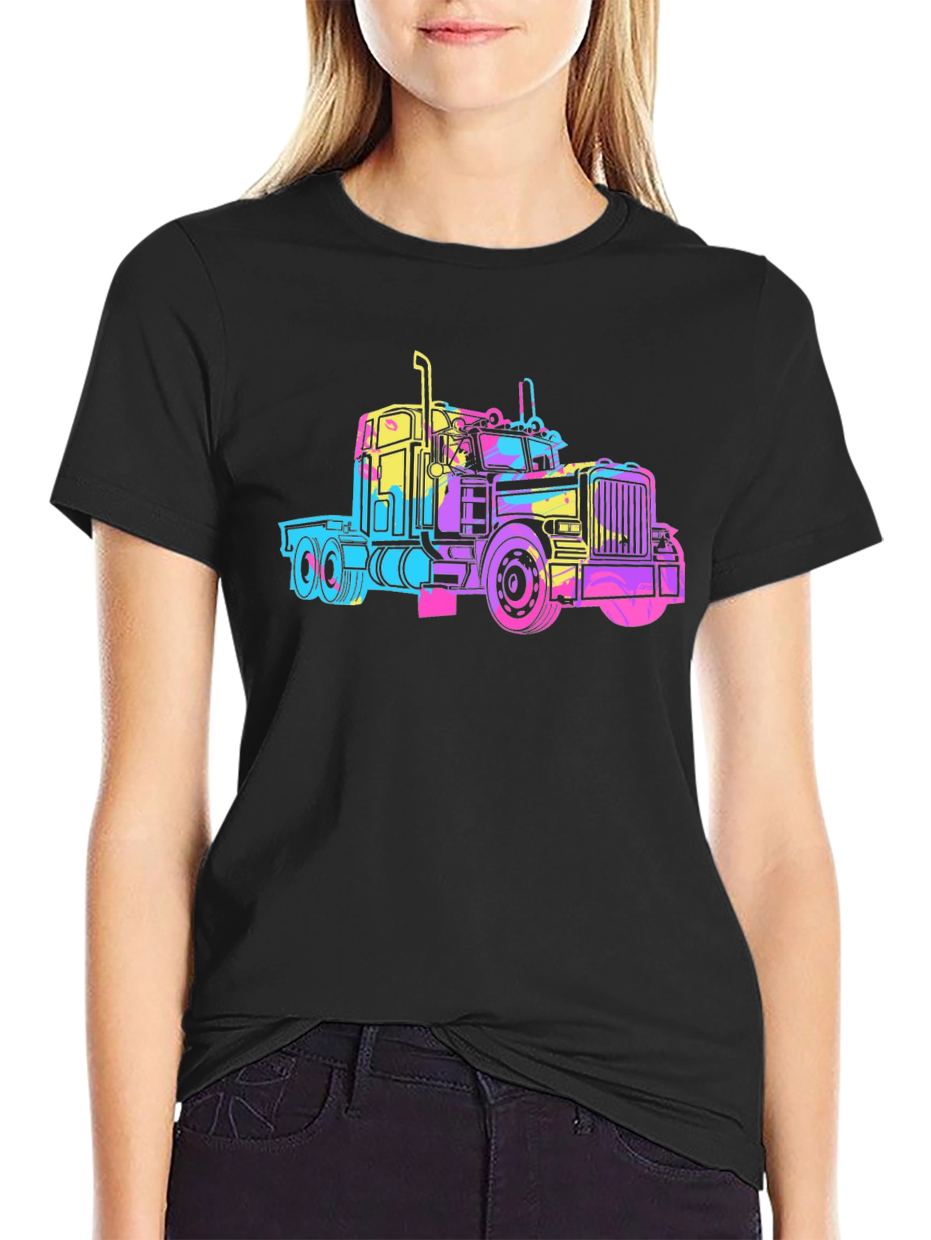 Truck Graphic Tee - Black