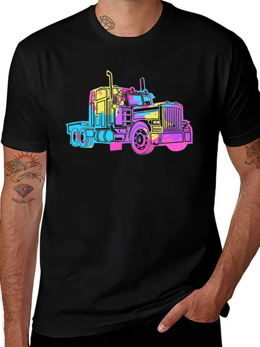 Truck Graphic Tee - Black