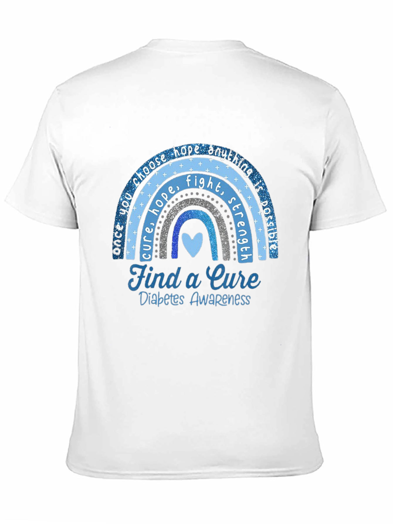 Diabetes Awareness T-Shirt - Find a Cure