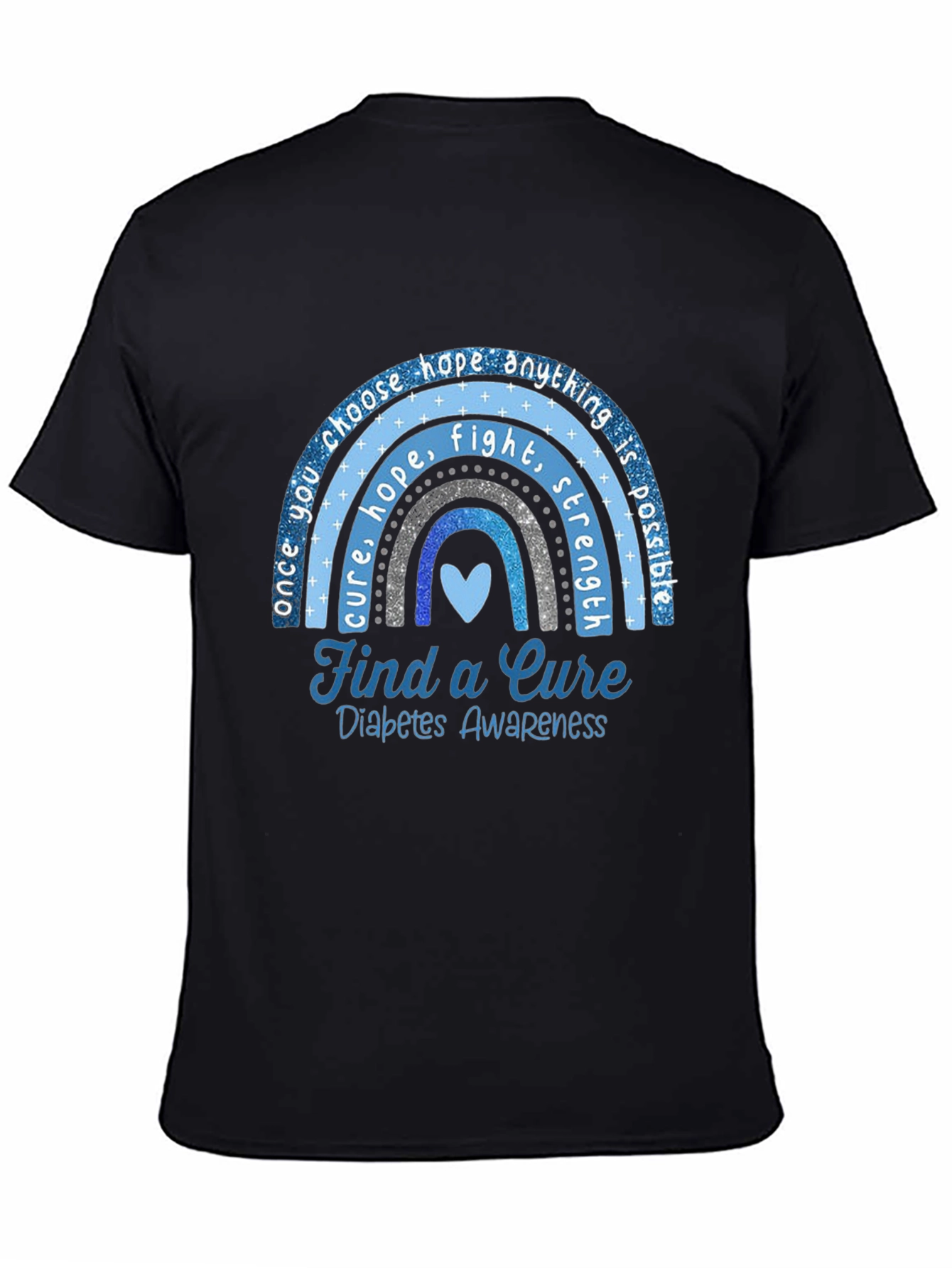 Diabetes Awareness T-Shirt - Find a Cure