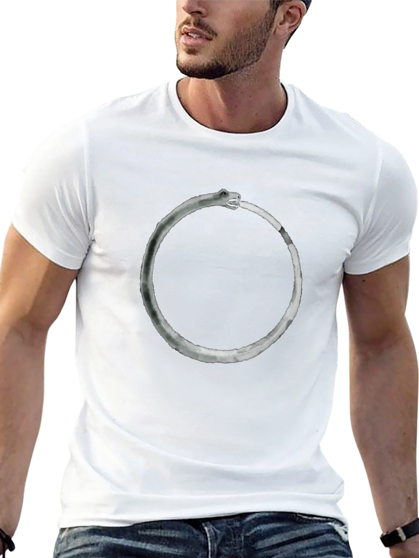 Ouroboros Graphic Tee - Timeless Symbol