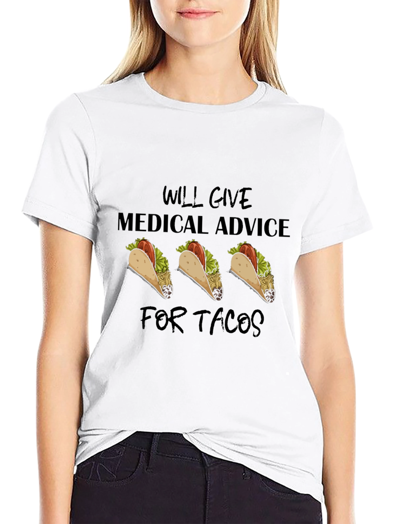 Medical Advice For Tacos Graphic T-Shirt