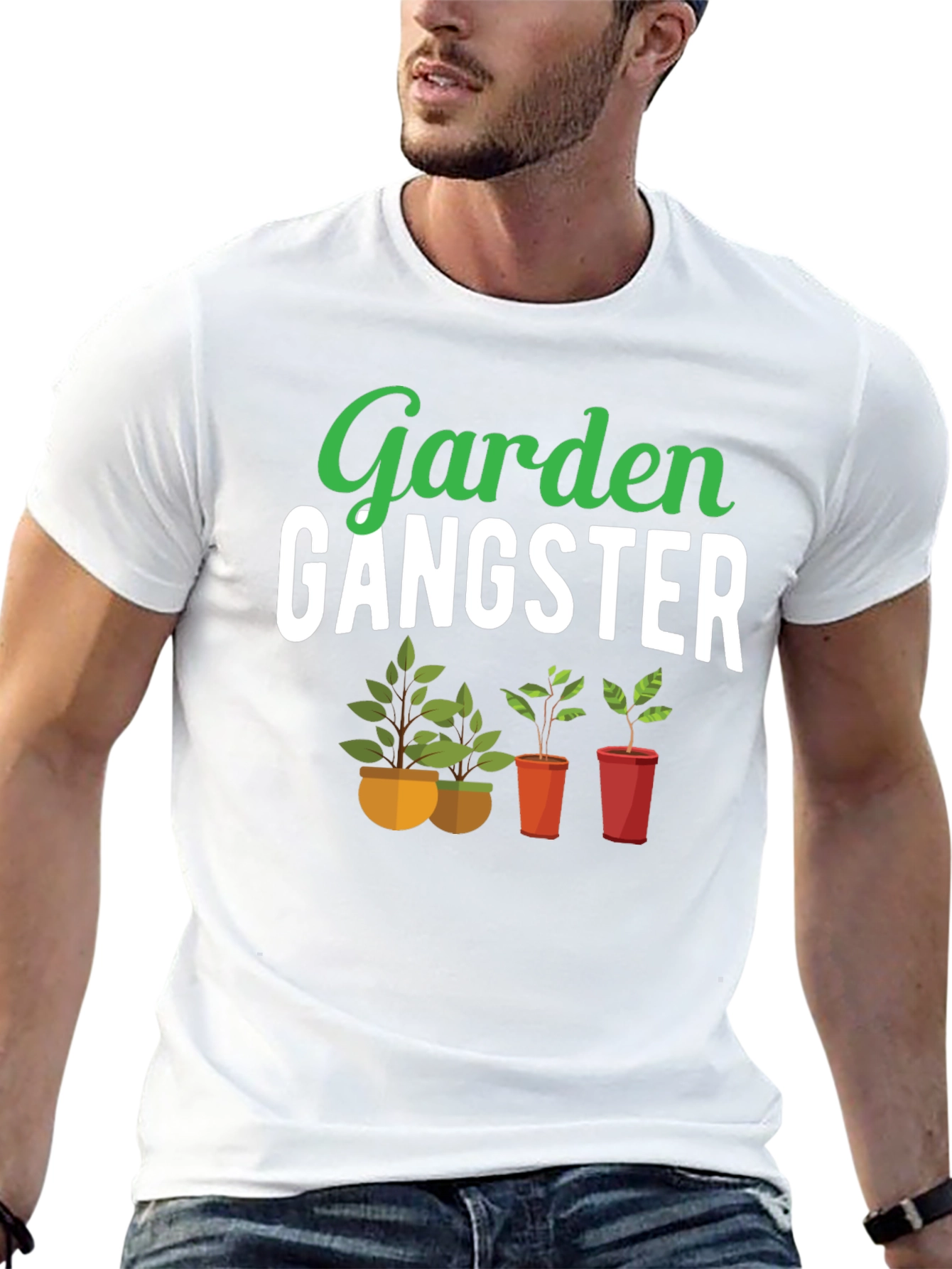 Garden Gangster T-Shirt - Gardening Humor Tee