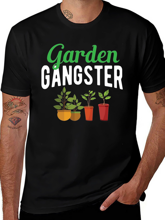 Garden Gangster T-Shirt - Gardening Humor Tee
