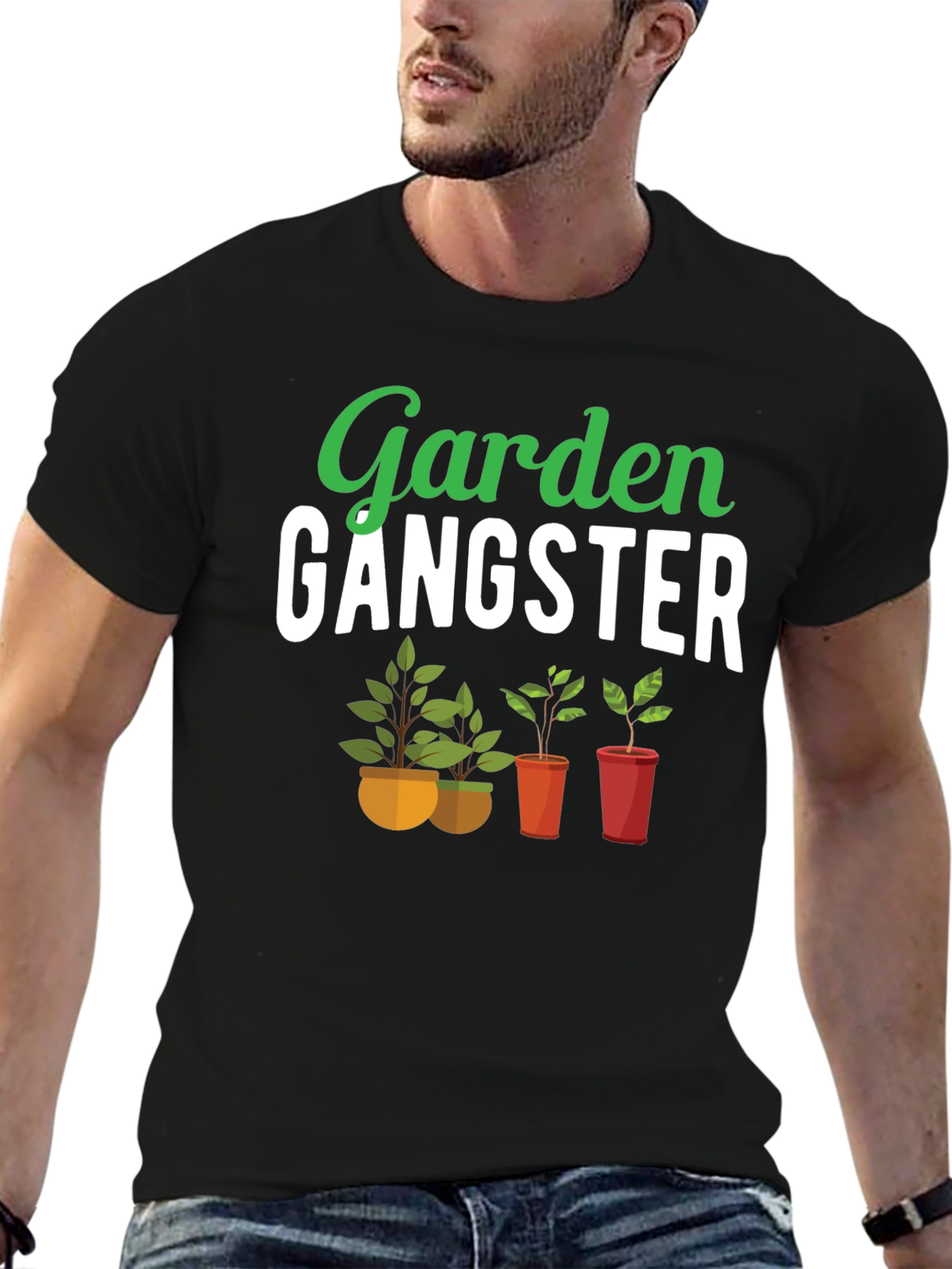 Garden Gangster T-Shirt - Gardening Humor Tee