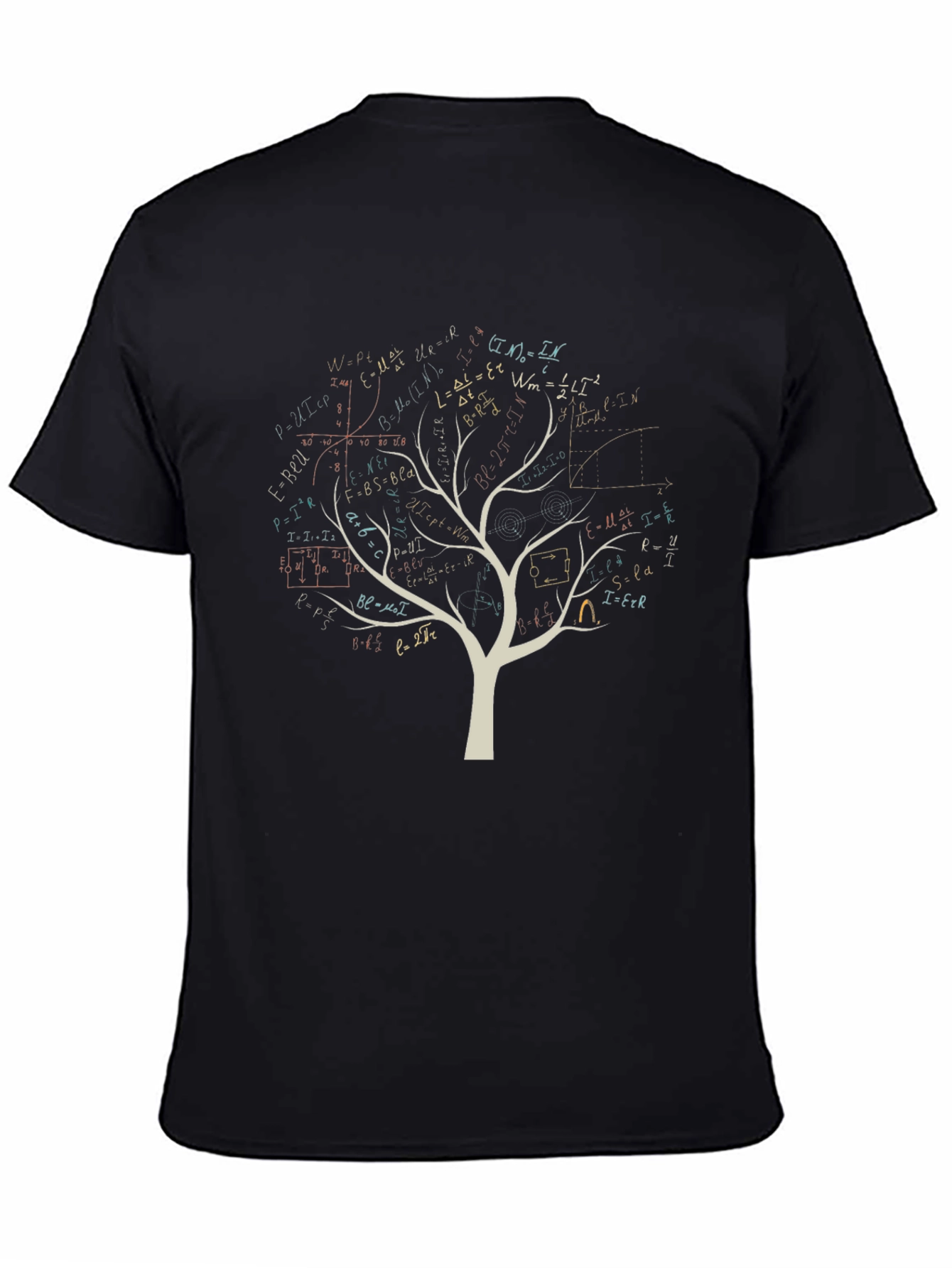 Math Equations Tree T-Shirt