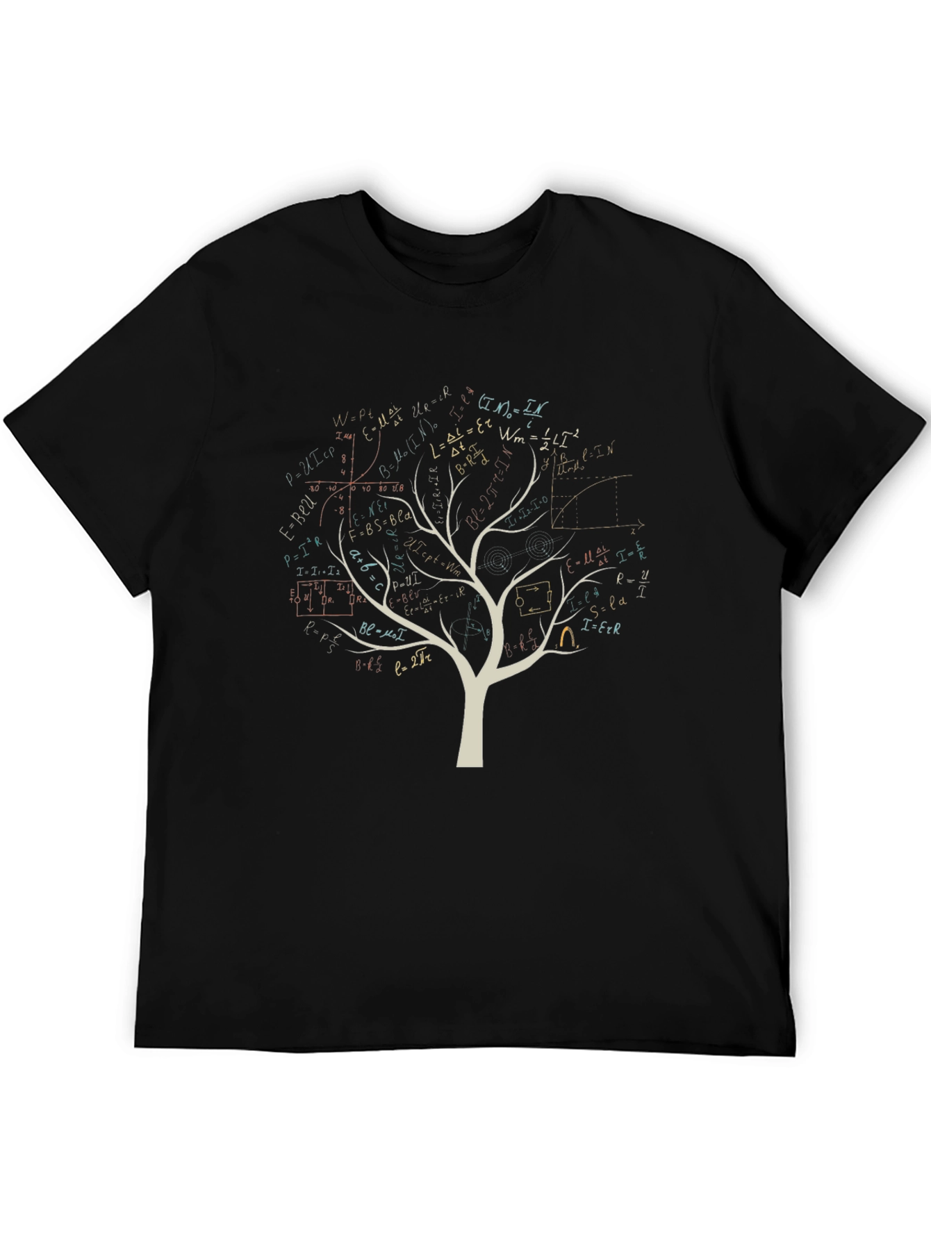 Math Equations Tree T-Shirt