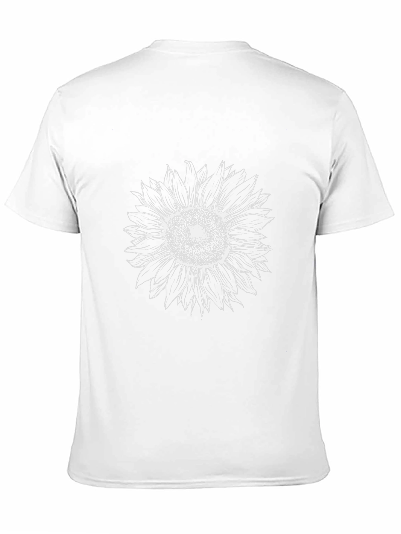 Sunflower Graphic Tee - Stylish Black T-Shirt