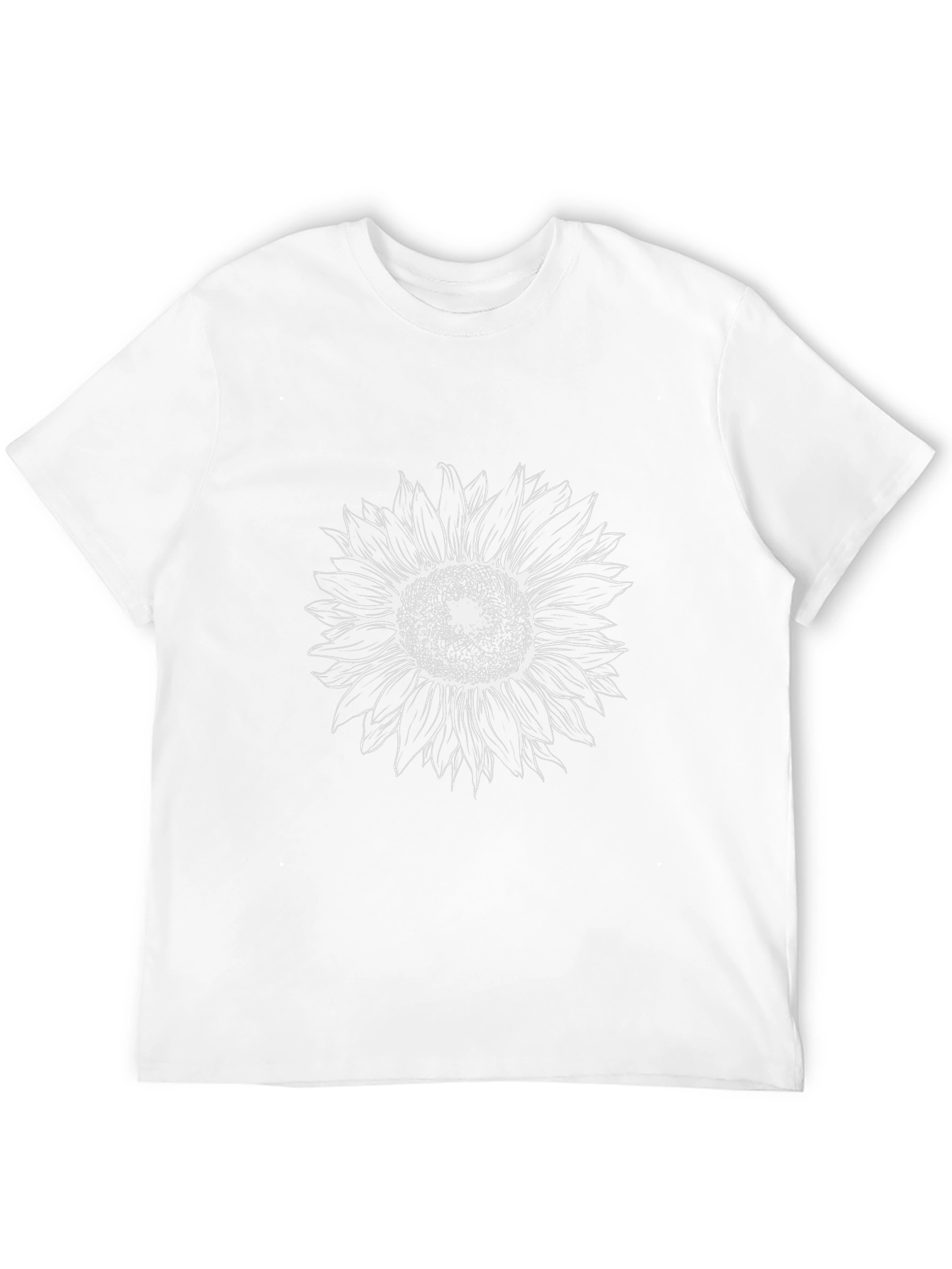 Sunflower Graphic Tee - Stylish Black T-Shirt