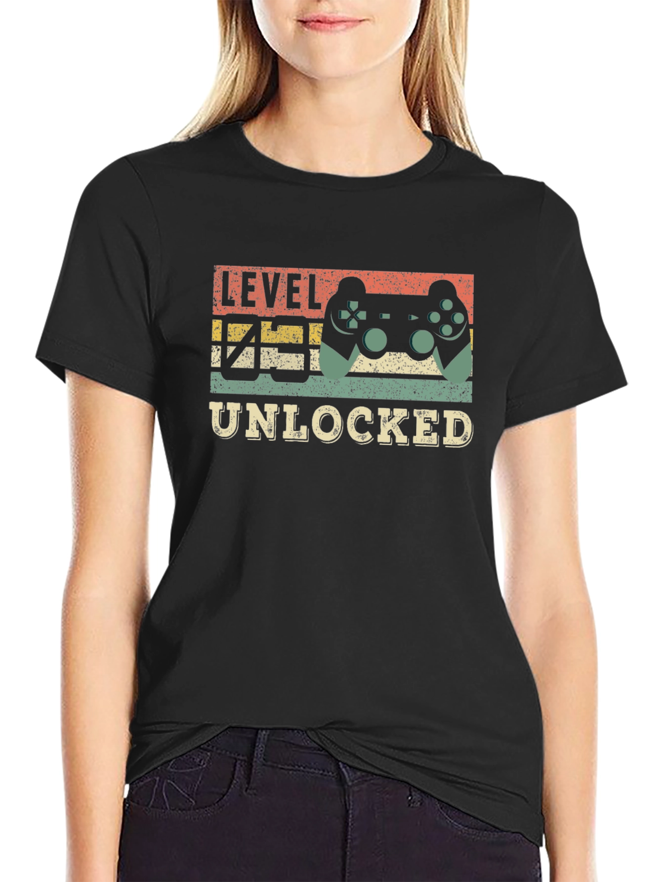 Level 43 Unlocked Gamer T-Shirt