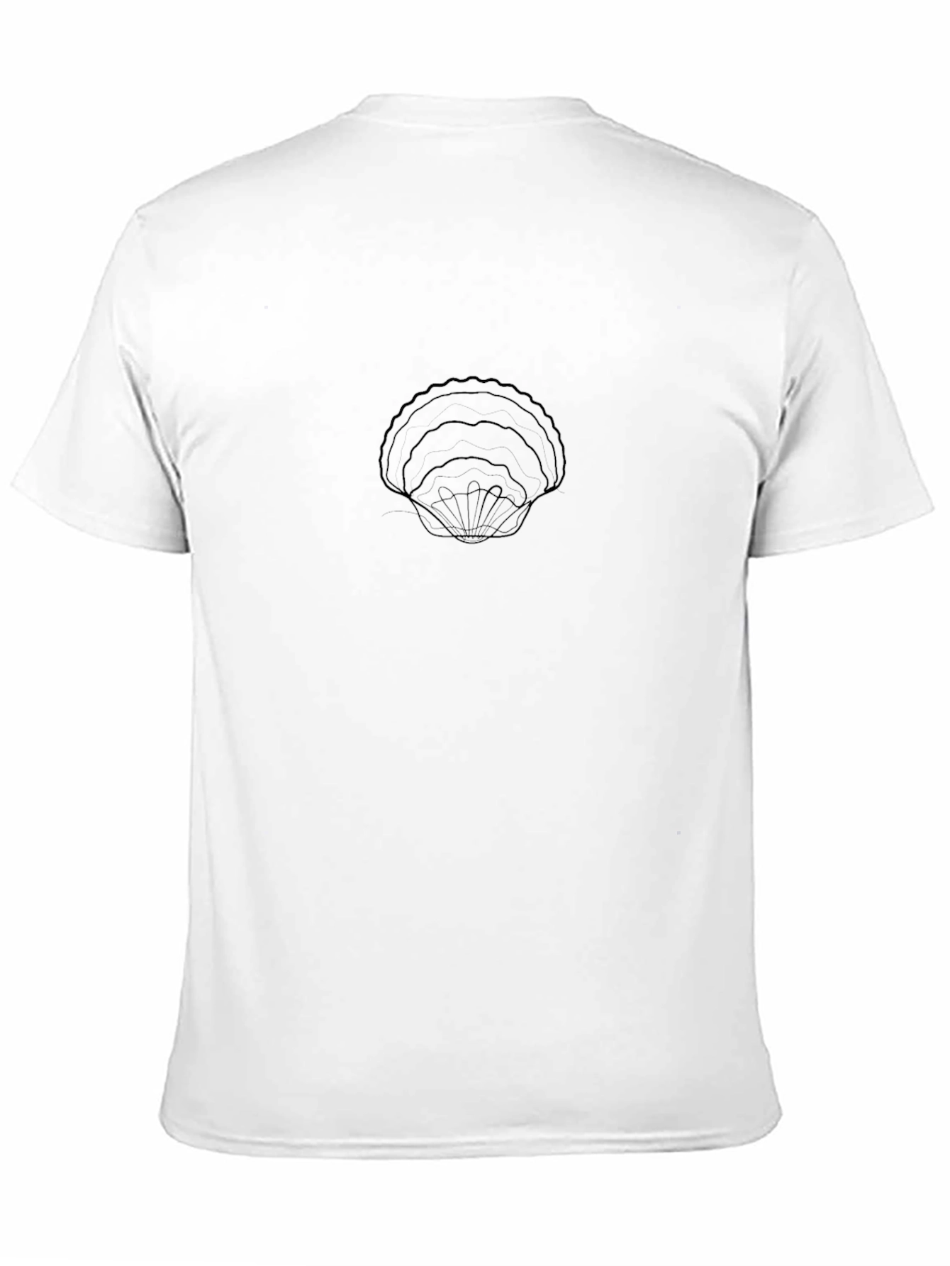 Minimalist Shell Graphic T-Shirt
