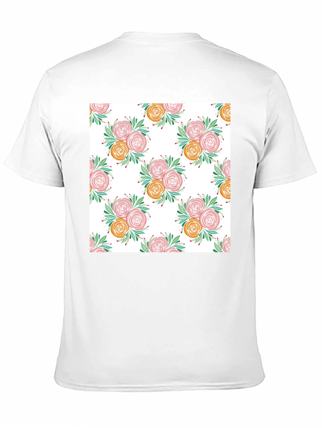 Floral Print T-Shirt - Stylish & Comfortable