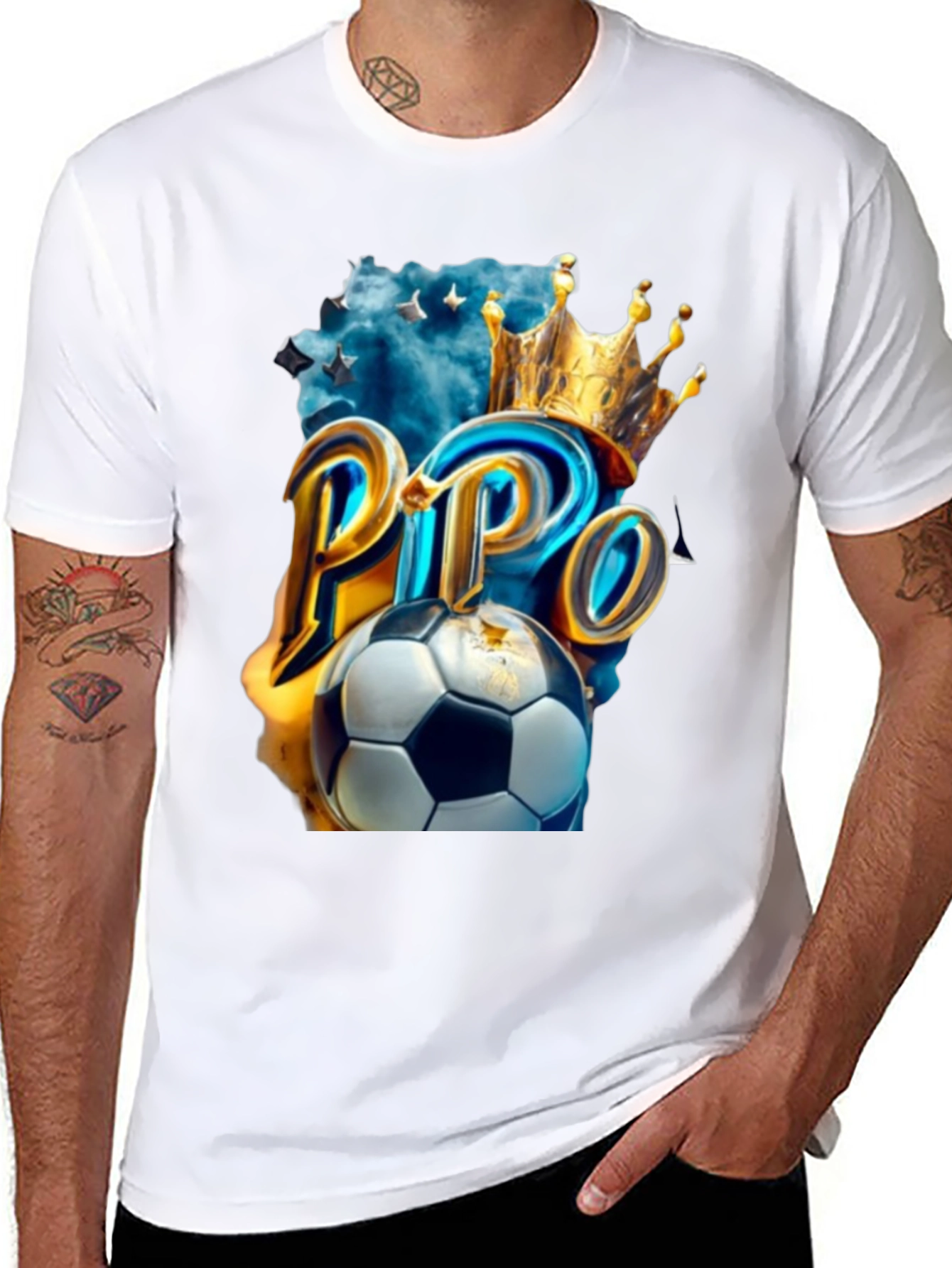 Pippo Soccer Crown T-Shirt