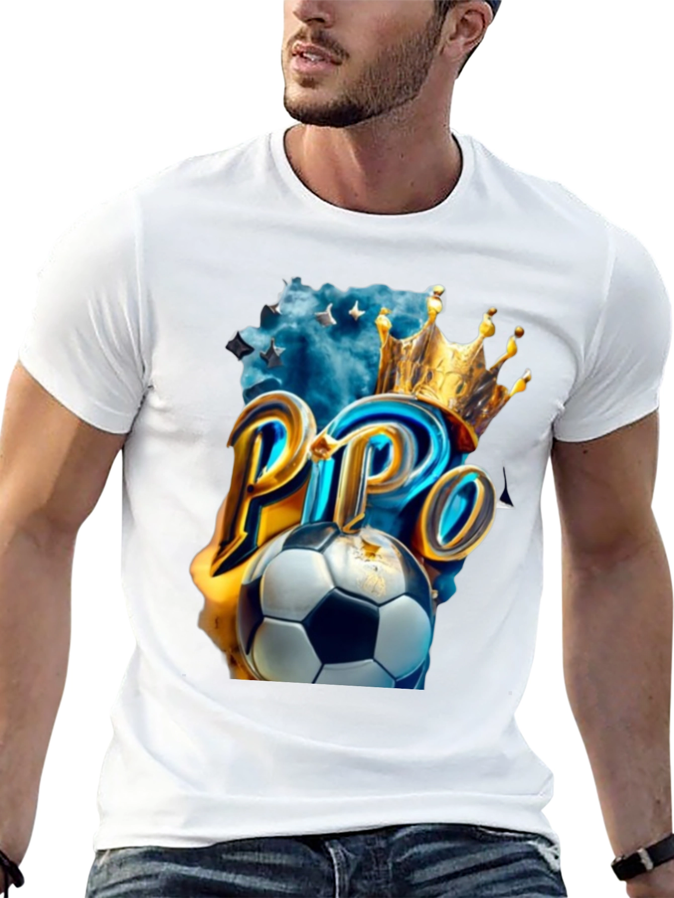 Pippo Soccer Crown T-Shirt