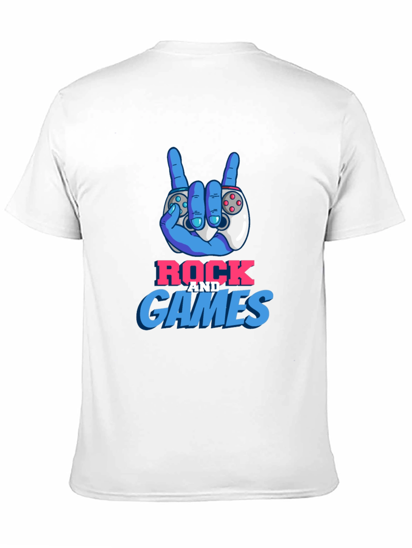 Rock and Games T-Shirt - Gamer Fashion Tee