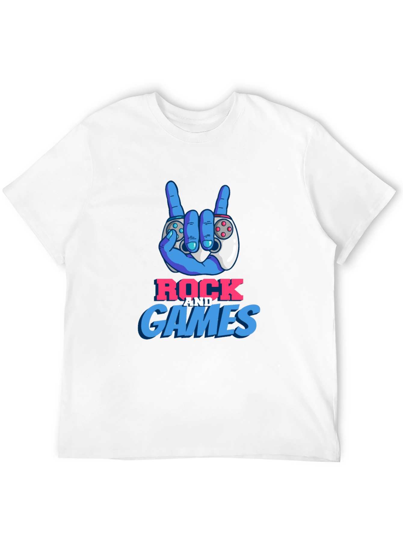 Rock and Games T-Shirt - Gamer Fashion Tee