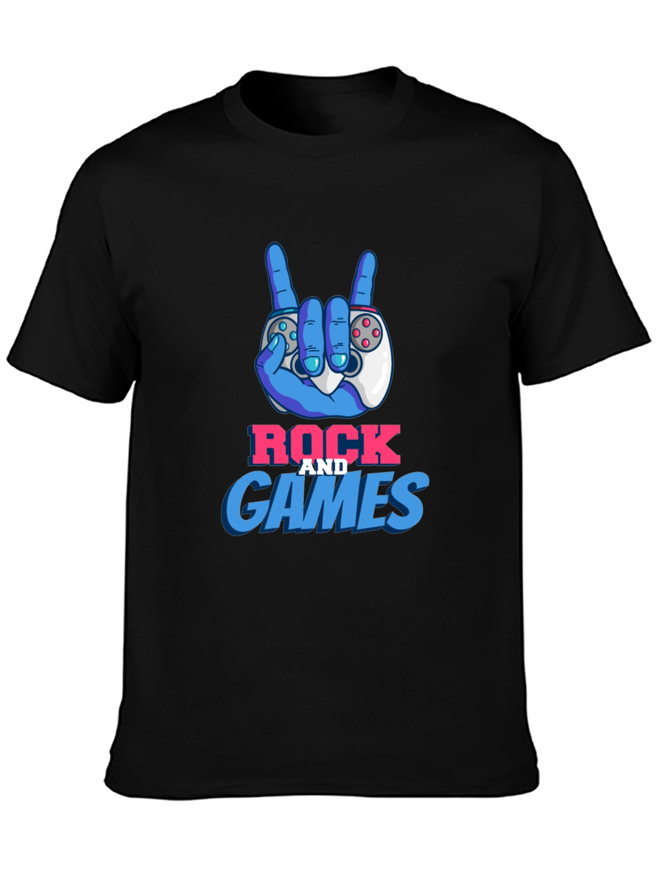 Rock and Games T-Shirt - Gamer Fashion Tee