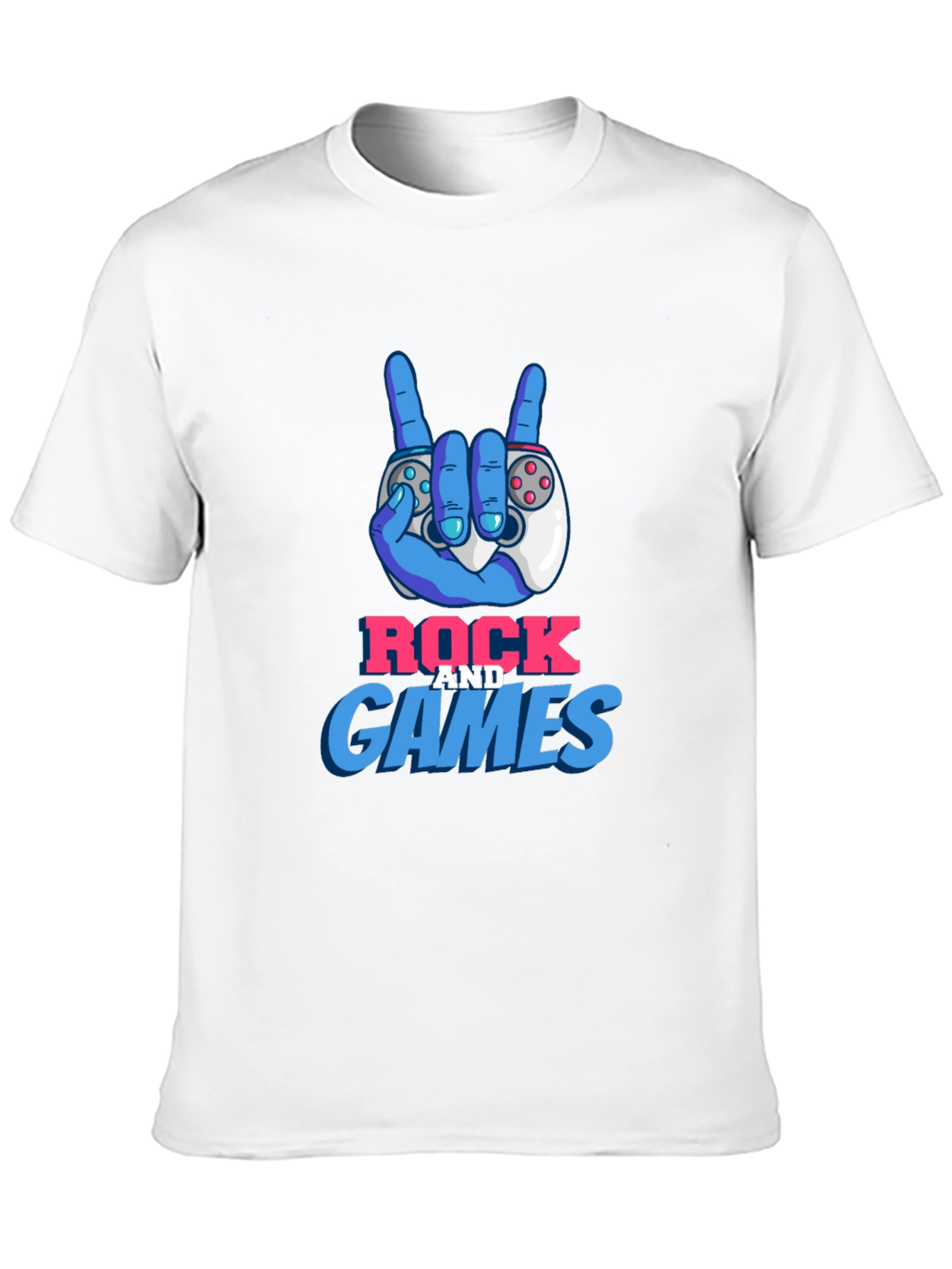 Rock and Games T-Shirt - Gamer Fashion Tee
