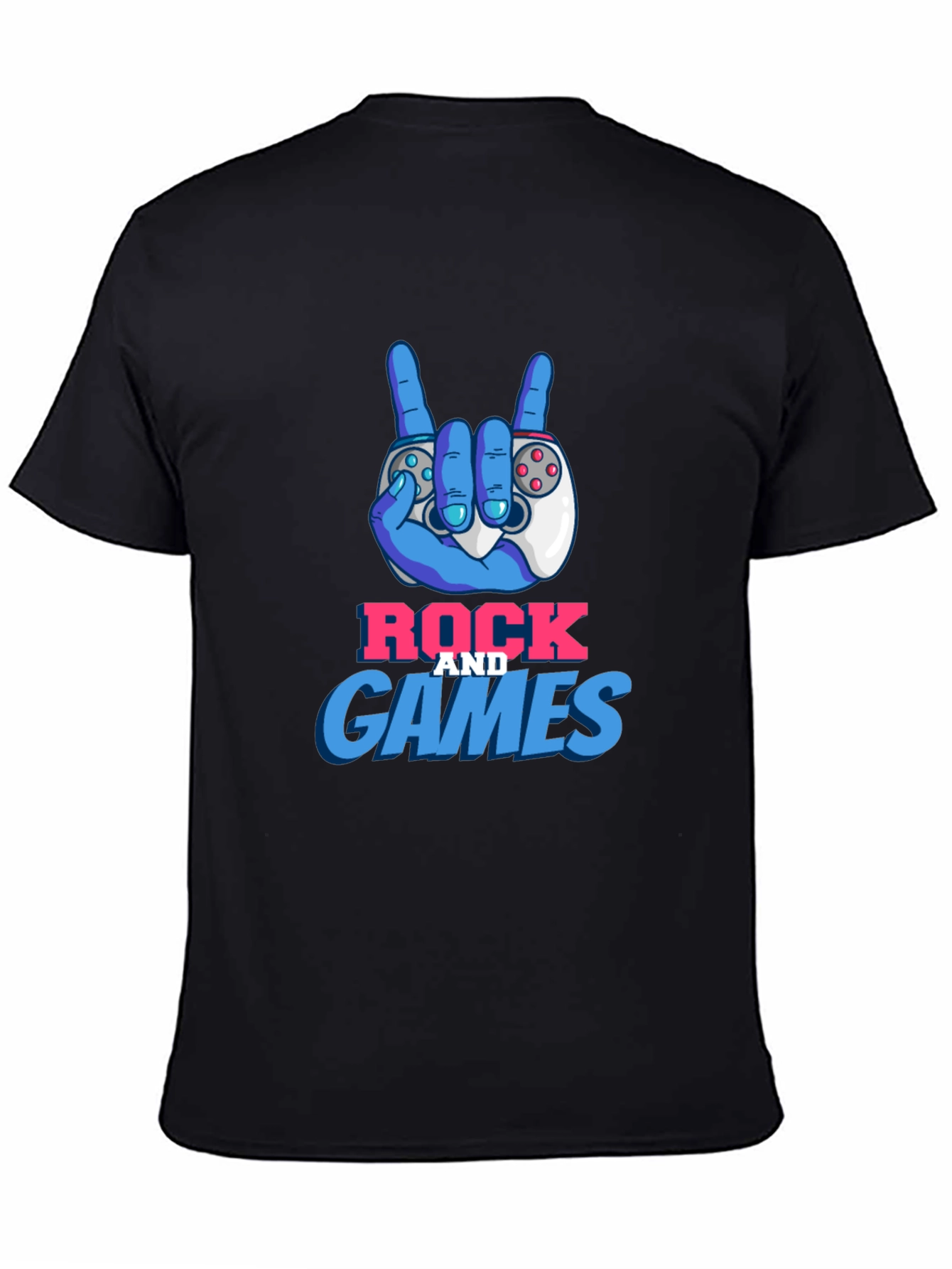 Rock and Games T-Shirt - Gamer Fashion Tee