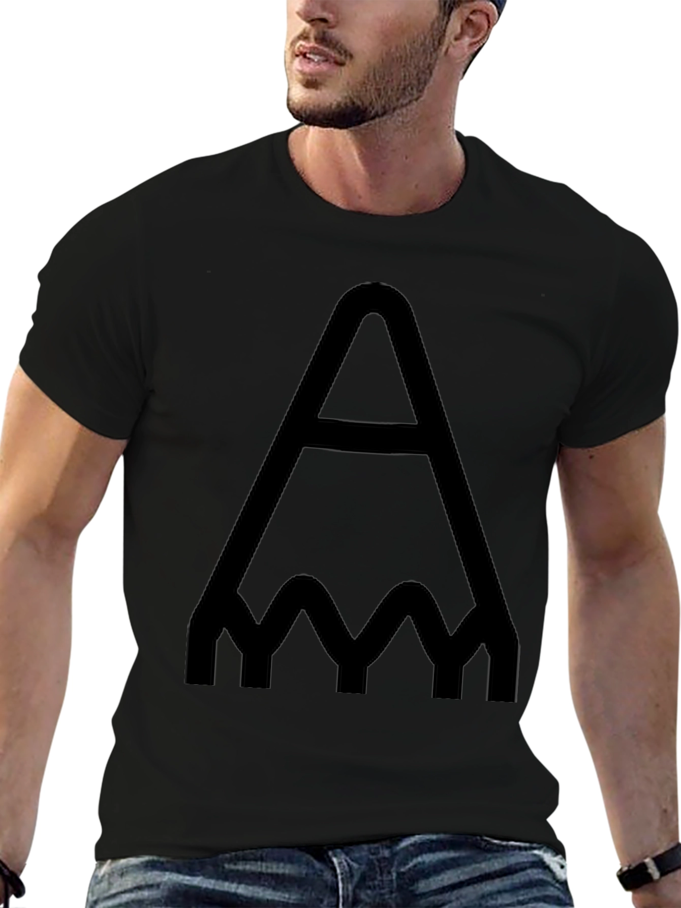 Minimalist Symbol T-Shirt - Modern Graphic Tee