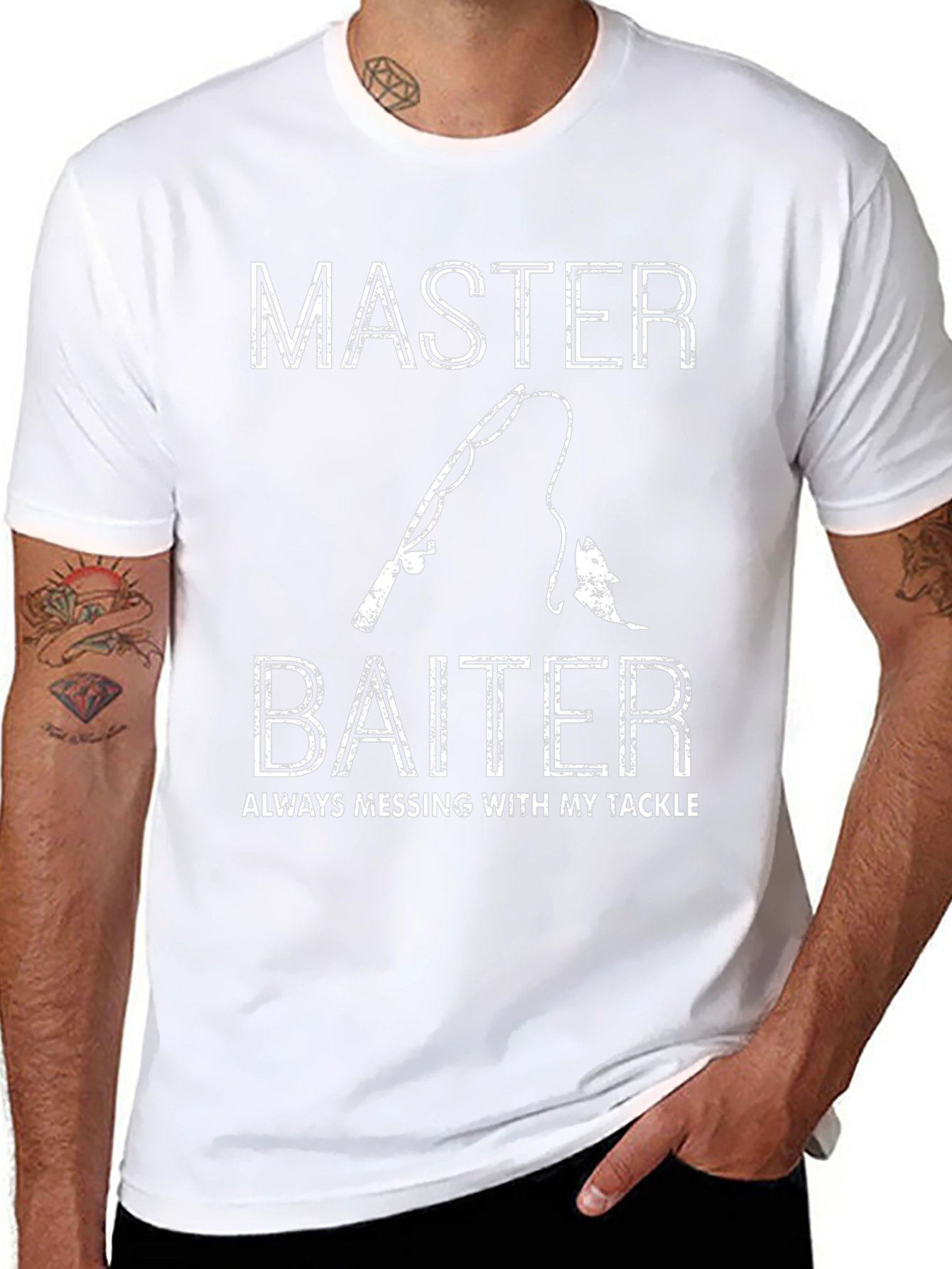 Master Baiter Fishing T-Shirt - Funny Angler Gift