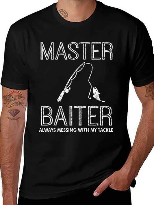 Master Baiter Fishing T-Shirt - Funny Angler Gift