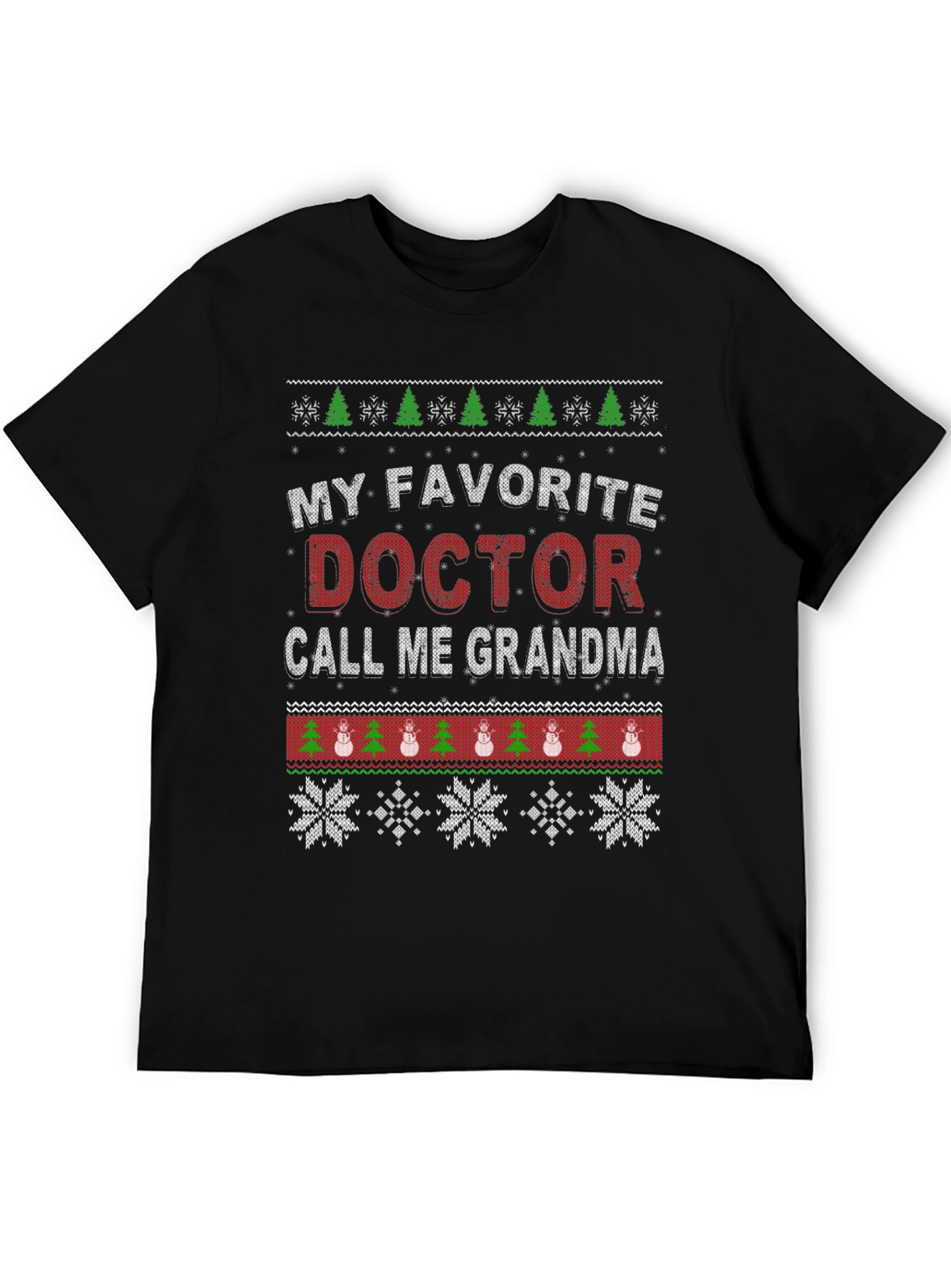 My Favorite Doctor Grandma Knit Pattern Tee