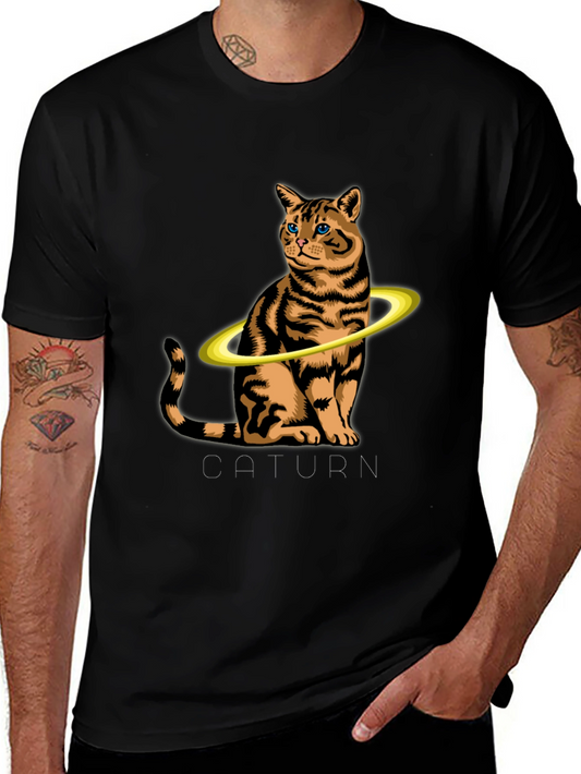 Caturrn Cat Saturn T-Shirt - Unique Graphic Tee
