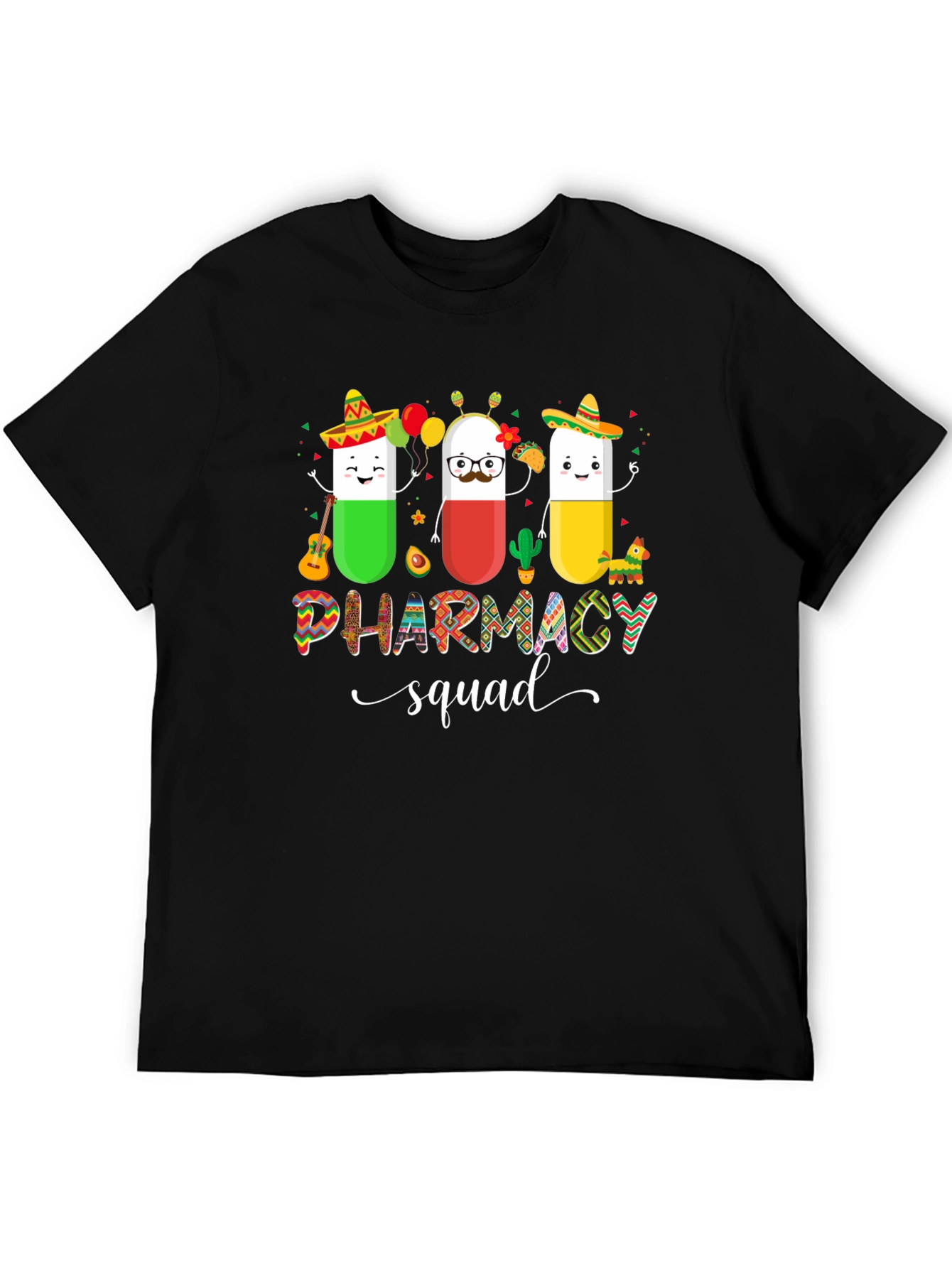 Pharmacy Squad Fiesta T-Shirt Cinco De Mayo