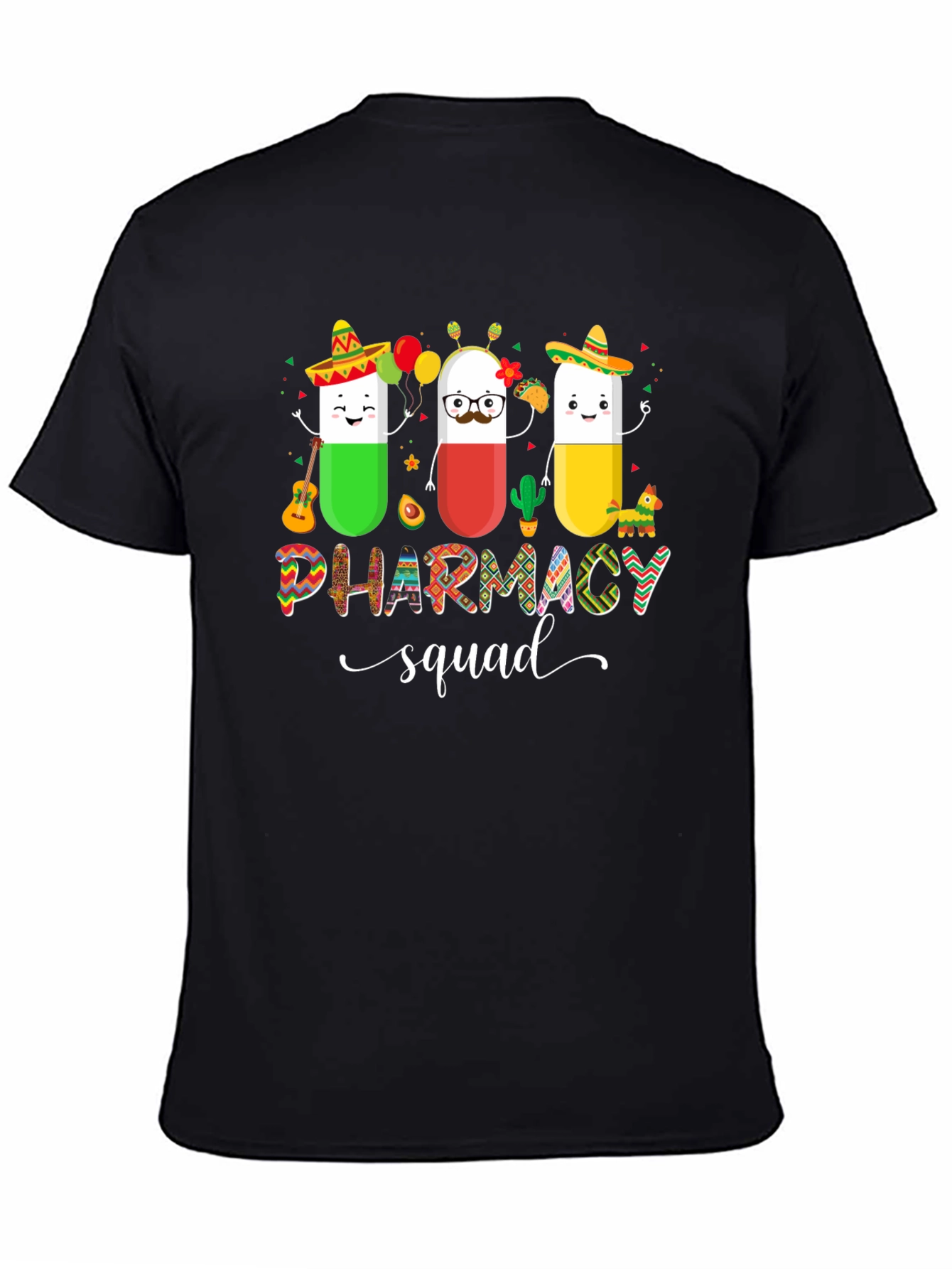 Pharmacy Squad Fiesta T-Shirt Cinco De Mayo