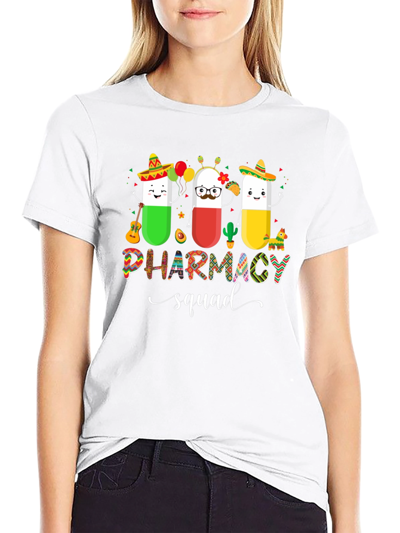 Pharmacy Squad Fiesta T-Shirt Cinco De Mayo