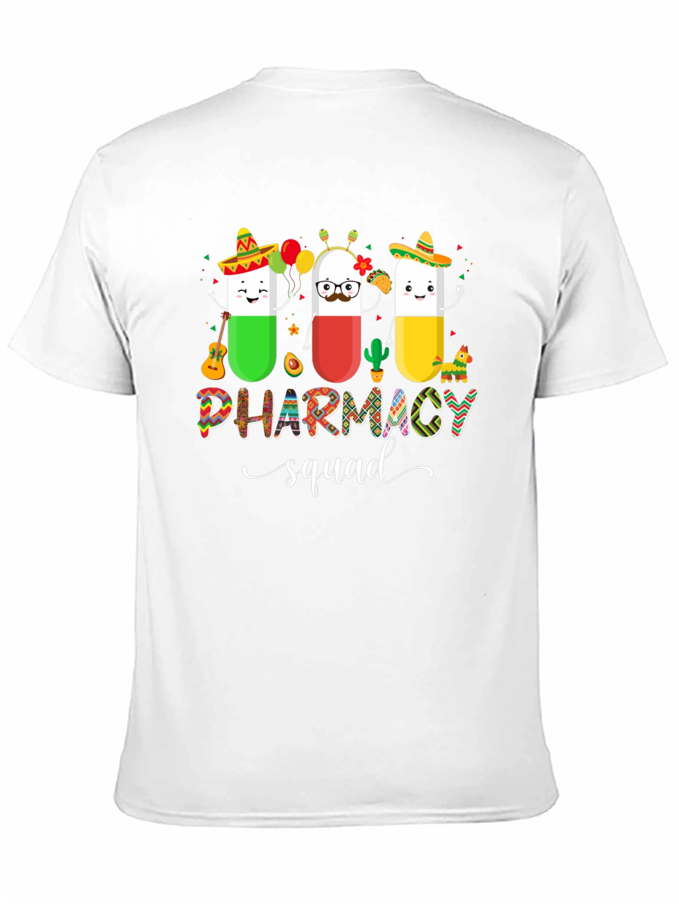 Pharmacy Squad Fiesta T-Shirt Cinco De Mayo