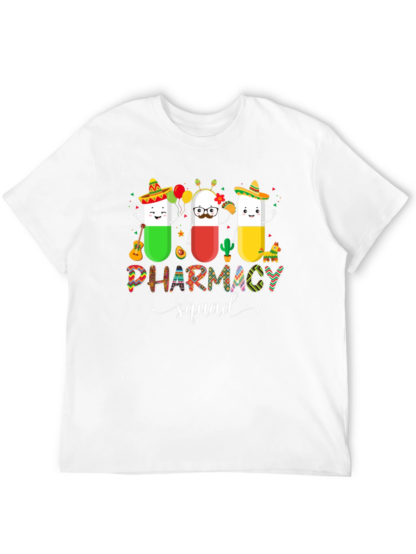 Pharmacy Squad Fiesta T-Shirt Cinco De Mayo