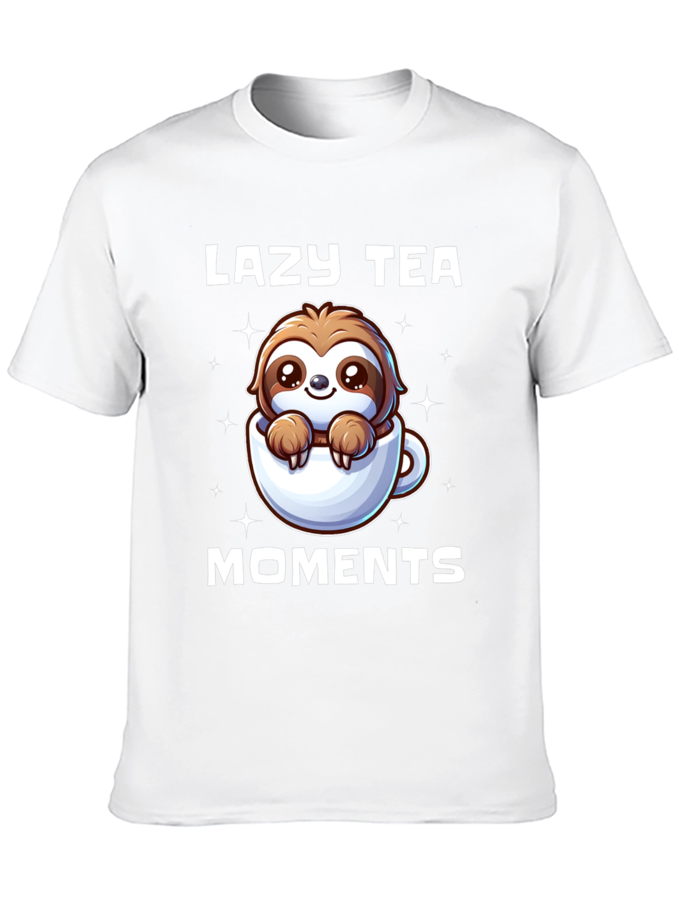Lazy Tea Moments Sloth T-Shirt - Cute & Comfy