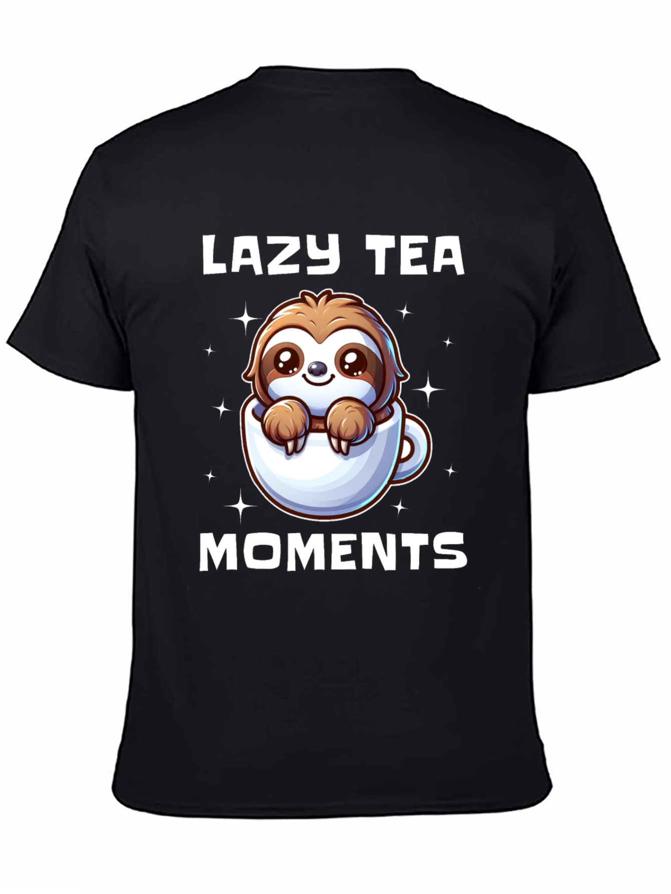 Lazy Tea Moments Sloth T-Shirt - Cute & Comfy