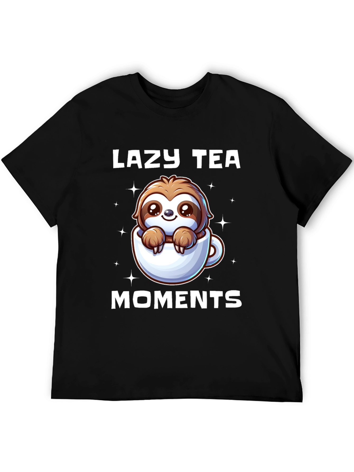 Lazy Tea Moments Sloth T-Shirt - Cute & Comfy