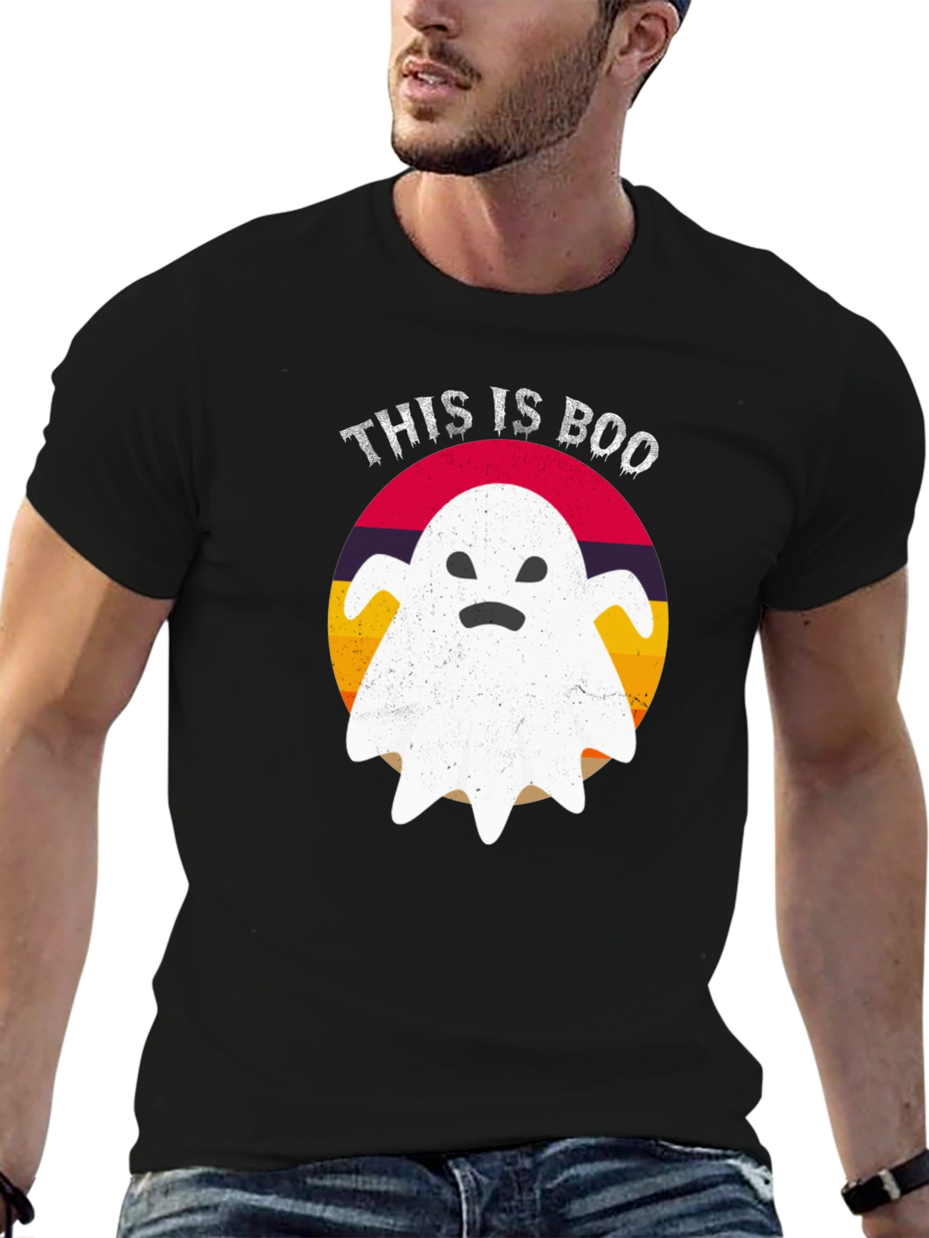 This is Boo Ghost T-Shirt - Halloween Apparel