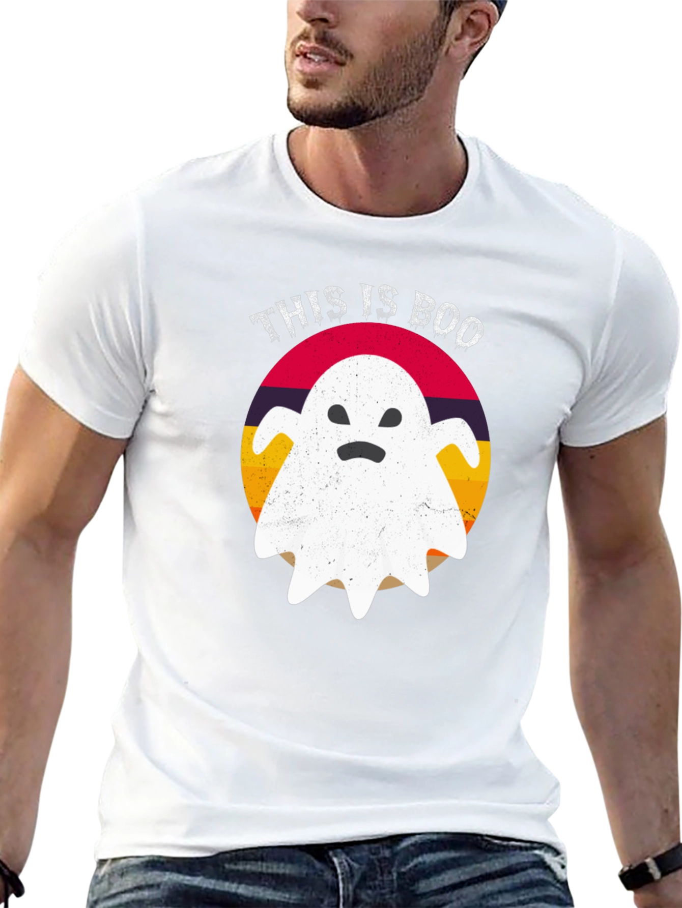 This is Boo Ghost T-Shirt - Halloween Apparel