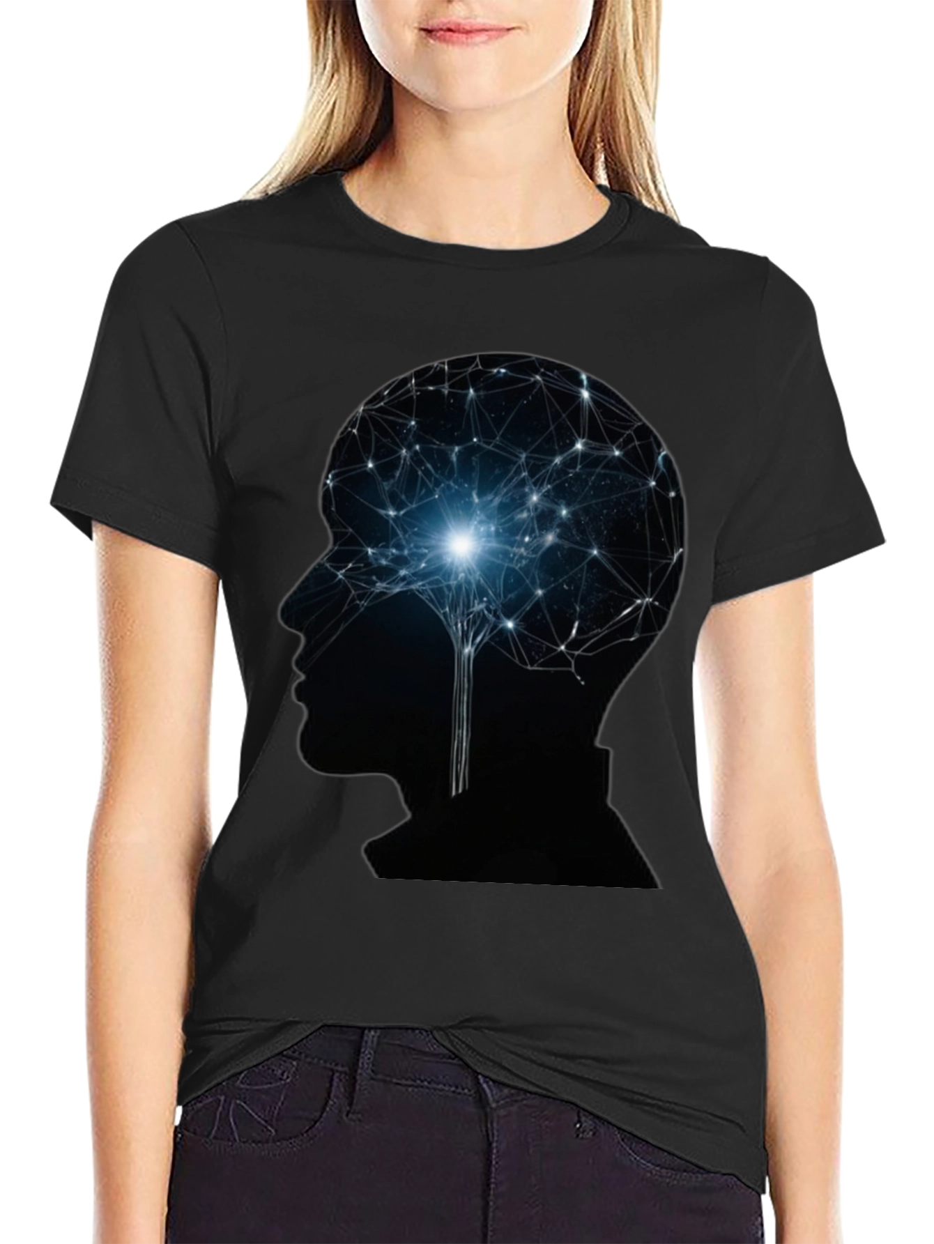 Brain Network Tee - Conceptual Mind T-Shirt