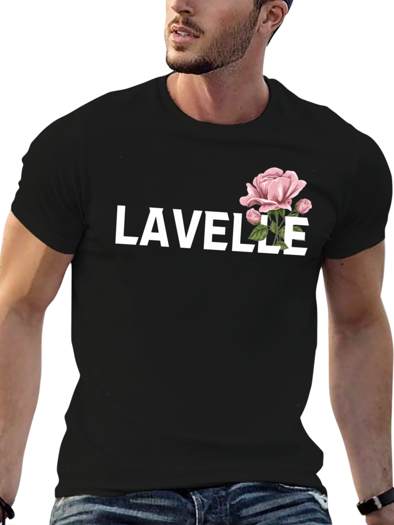 Lavelle Flower Graphic Tee - Stylish Comfort