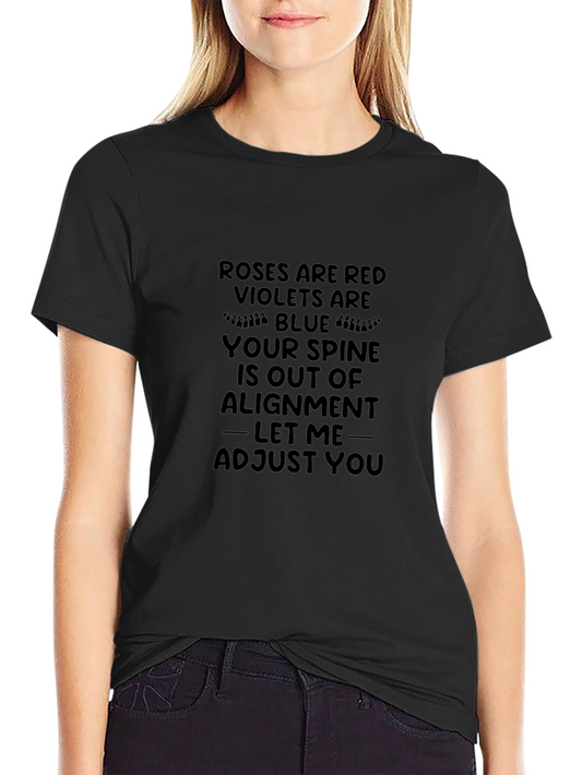 Roses are Red Spine T-Shirt