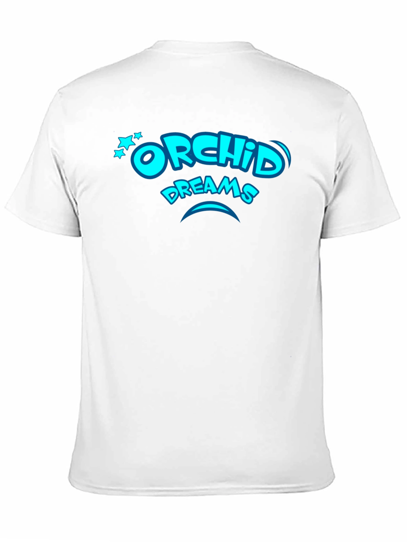 Orchid Dreams Black T-Shirt