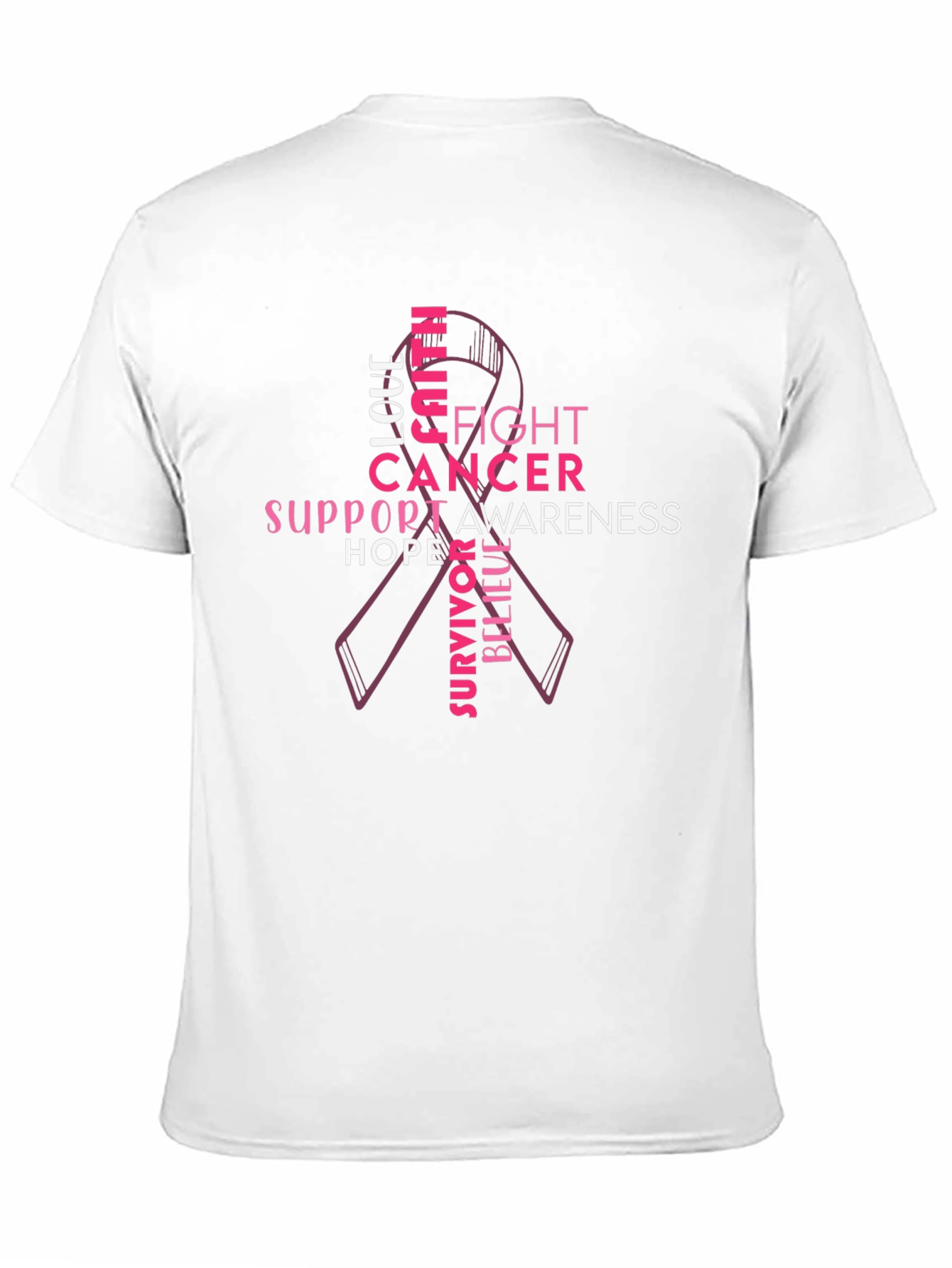 Fight Cancer Awareness Ribbon T-Shirt
