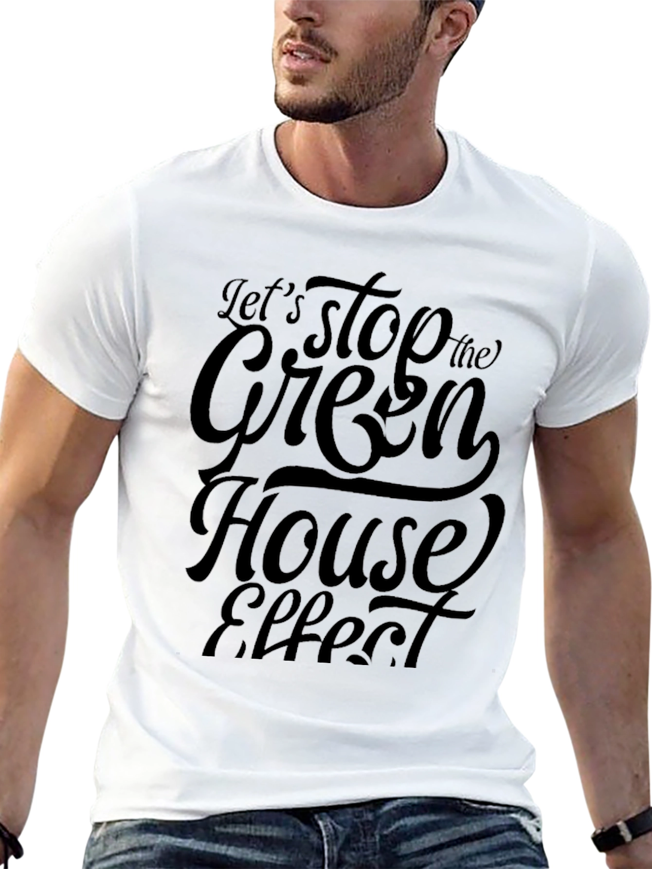Stop the Greenhouse Effect Graphic Tee