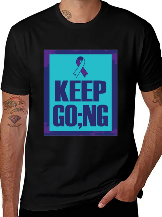 Keep Going Ribbon Graphic Tee