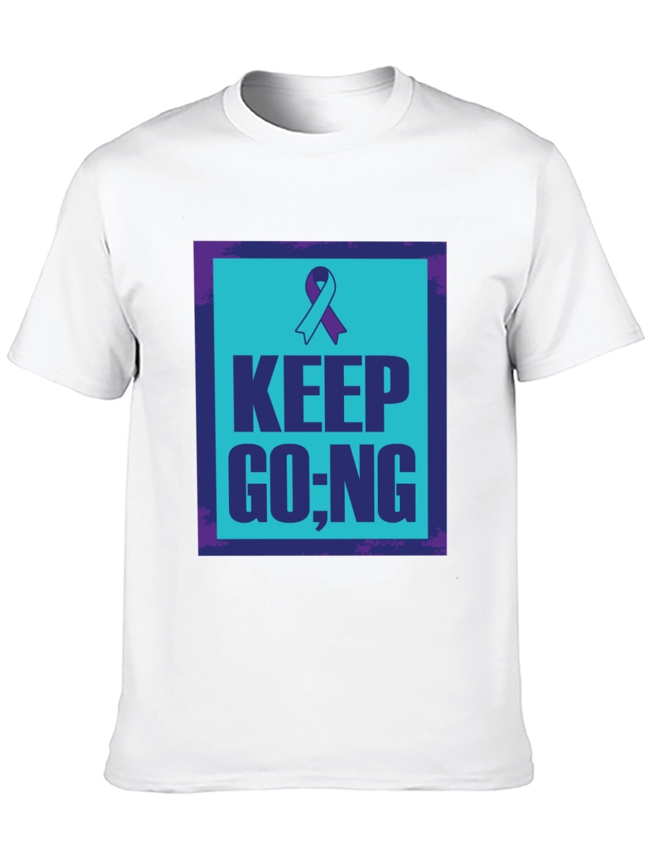 Keep Going Ribbon Graphic Tee
