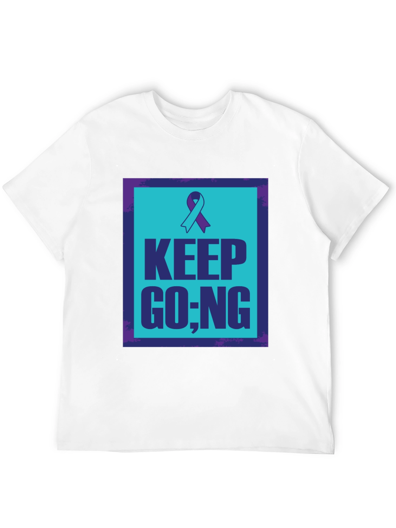 Keep Going Ribbon Graphic Tee