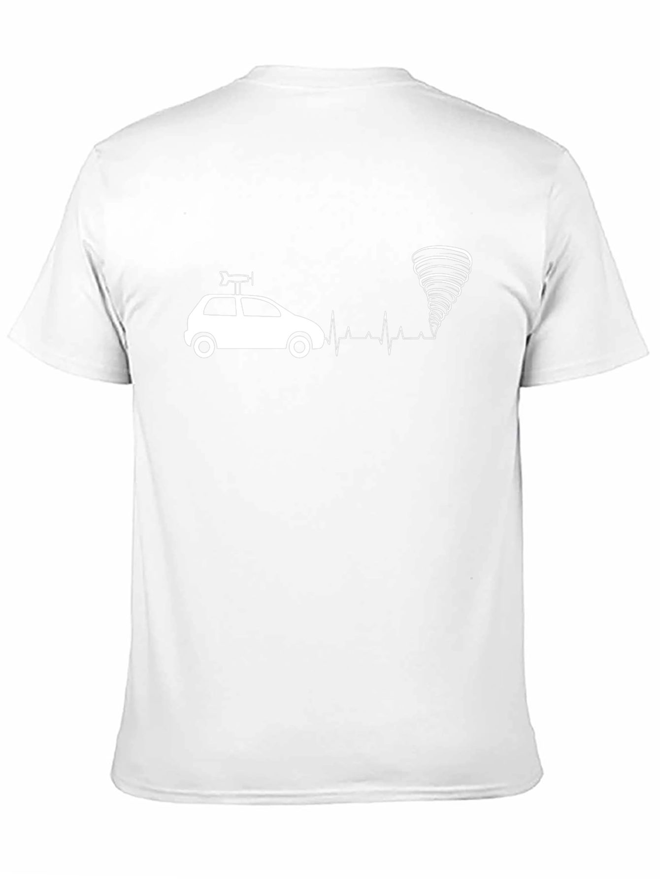 Storm Chaser Car & Tornado Graphic Tee
