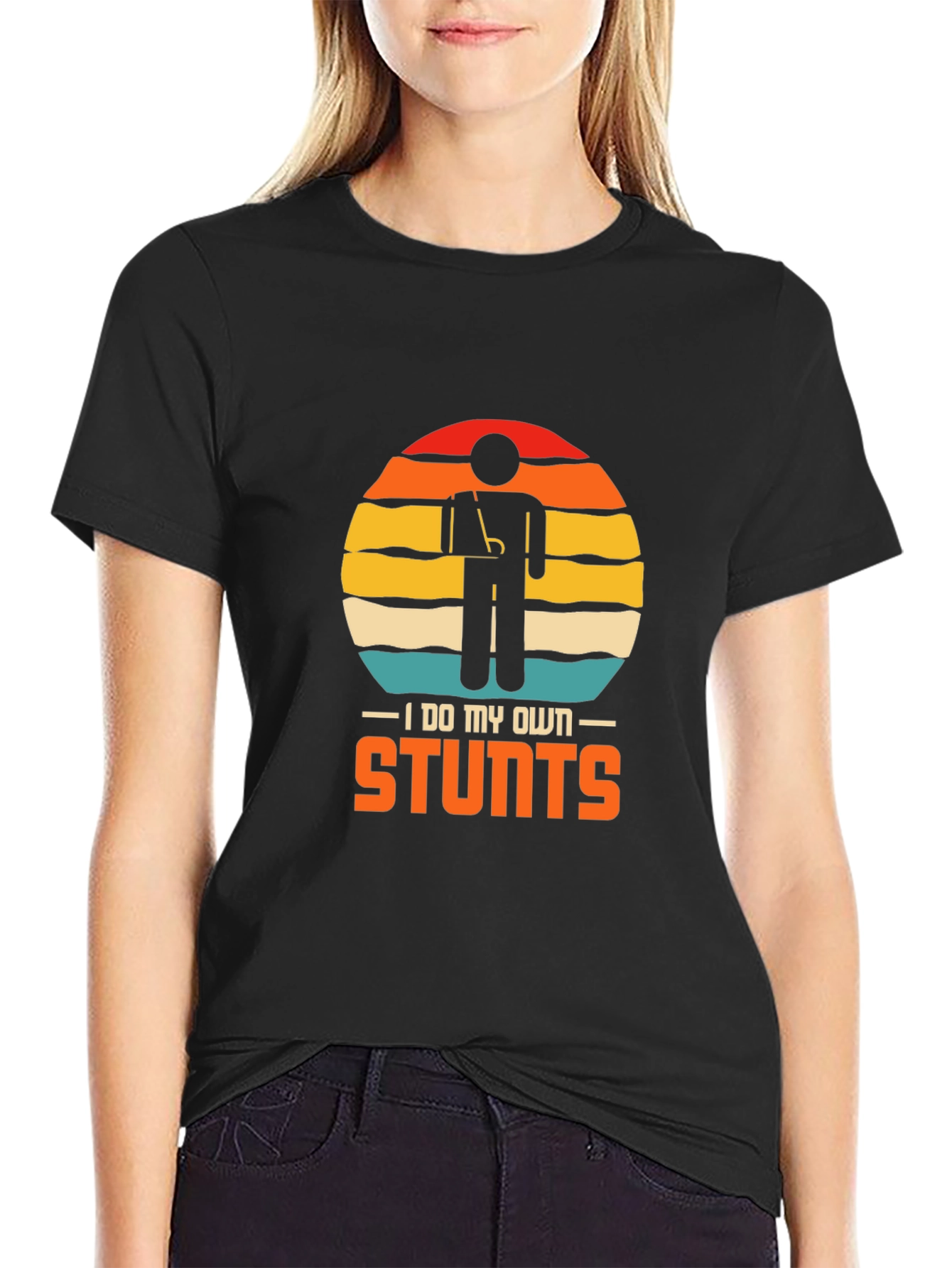 I Do My Own Stunts Graphic T-Shirt